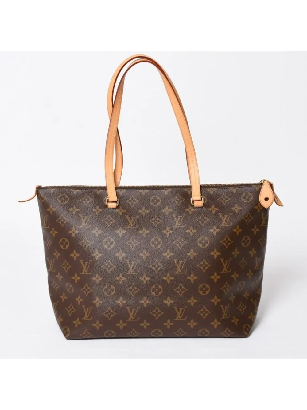 Louis Vuitton Iena MM Tote Bag Monogram Brown Gold